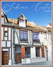 ? À vendre – Appartement historique avec colombages au cœur du Vieux Vernon ?