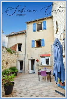 ?À VENDRE – Maison ancienne en pierre pleine de charme à Bennecourt (78270) !