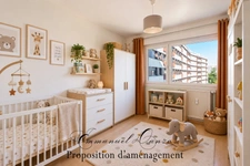 Nancy Saurupt – Appartement lumineux 68 m² avec 2 chambres, balcon et garage