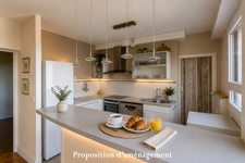 Appartement traversant de 110 m² – Dernier étage – Vue panoramique exceptionnelle