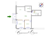Appartement à vendre 3 pièces CHAMPIGNEULLES (54)