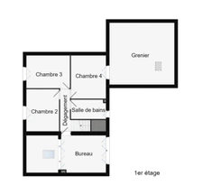 74930 - PER JUSSY - Maison 6 pièces 172 m² - Au calme - Piscine - 