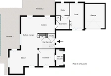 74930 - PER JUSSY - Maison 6 pièces 172 m² - Au calme - Piscine - 