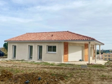 Maison neuve très haut de gamme (RE 2020- DPE A/A) de 5 pièces avec garage à 5 KMS de NOGARO (32) à Sainte Christie d'Armagnac