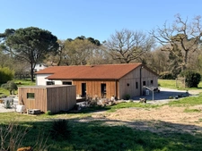 Maison contemporaine (DPE A) avec piscine et SPA à ESCOURCE à 15 minutes de l'Ocean et 10 minutes de MIMIZAN