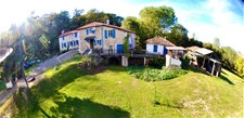 Moulin rénové plein de charme de 400M2 (DPE C) dans un cadre unique pour organiser de l'évènementiel avec plusieurs gîtes à GAMARDE LES BAINS 