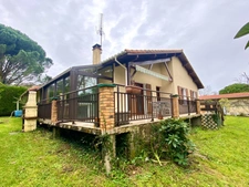 Maison de charme 5 pièces avec garage et véranda fermée à GAMARDE LES BAINS (40) sur terrain de 1200 M2 sans vis à vis