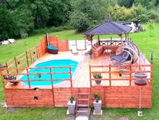 Maison de caractère 10 pièces avec piscine, dépendance et greniers aménageable (idéal gîtes) à SAINT SEVER (40)