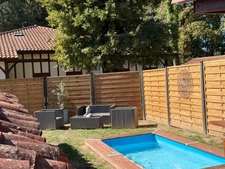 Authentique maison Landaise totalement rénovée pleine de charme avec mini piscine à BASCONS (40)