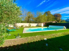 Maison contemporaine de 5 pièces avec piscine et garage dans quartier prisé à BRETAGNE DE MARSAN (40)