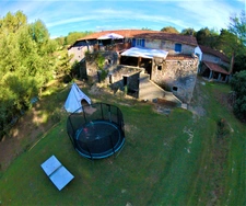 Moulin rénové plein de charme de 400M2 (DPE C) dans un cadre unique pour organiser de l'évènementiel avec plusieurs gîtes à GAMARDE LES BAINS 