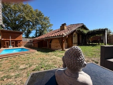 Authentique maison Landaise totalement rénovée pleine de charme avec mini piscine à BASCONS (40)