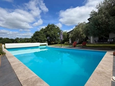 Magnifique maison contemporaine atypique avec piscine sécurisée et grand terrain avec vue panoramique à BROCAS (40)