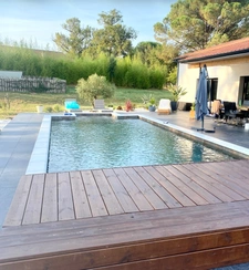 Maison contemporaine (DPE A) avec piscine et SPA à ESCOURCE à 15 minutes de l'Ocean et 10 minutes de MIMIZAN
