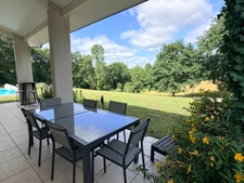 Magnifique maison contemporaine atypique avec piscine sécurisée et grand terrain avec vue panoramique à BROCAS (40)