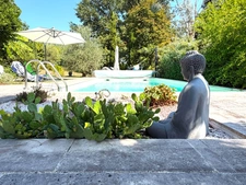 SAINTE CHRISTIE D'ARMAGNAC (32) Maison d'architecte de prestige avec des prestations exceptionnelles : piscine et studio indépendant (DPE C) 