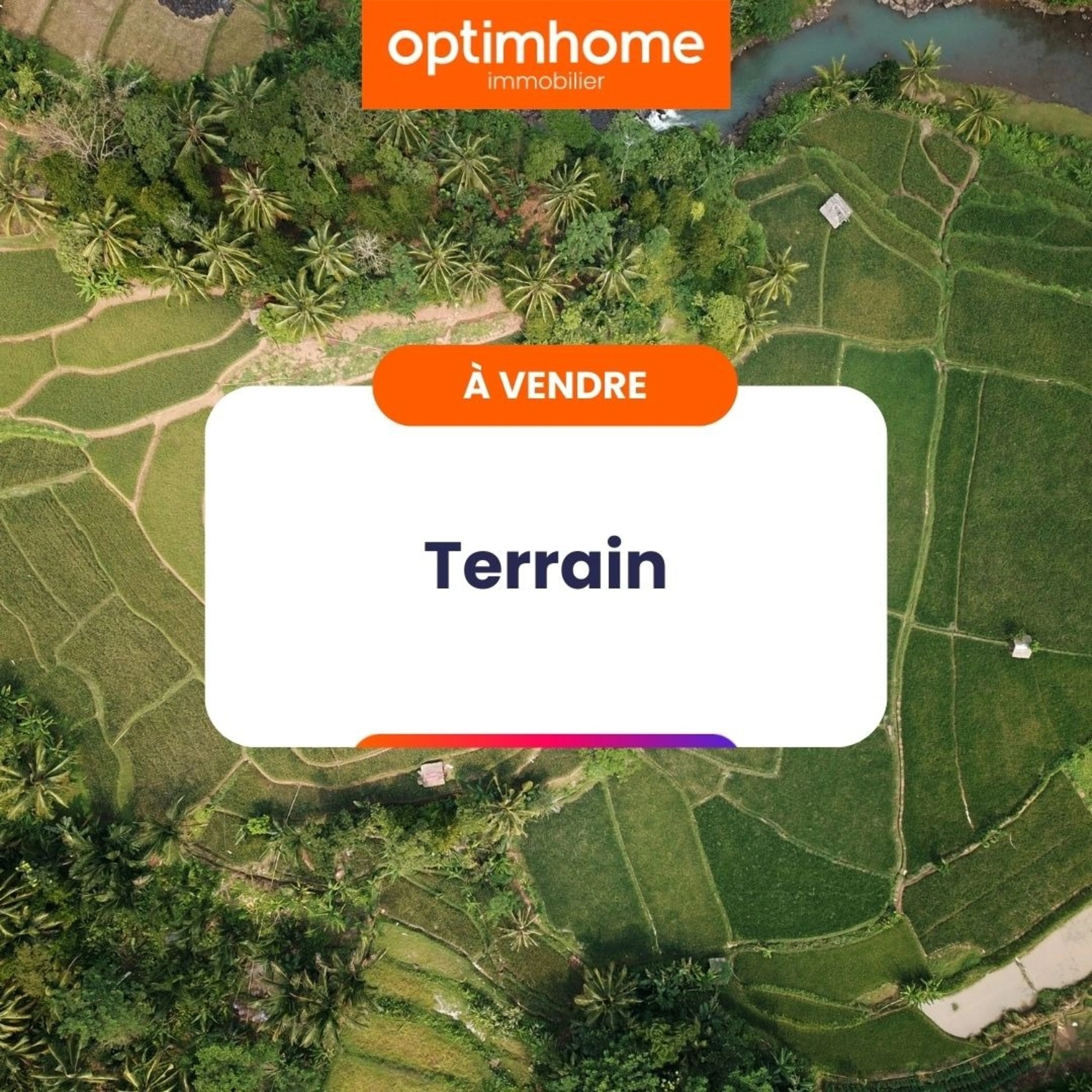 MERIEL 95 - 980m² de terrain plat devant réserve naturelle avec permis · 335 000 €