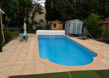 Villa d'environ  150m² - 4 chambres avec dressings sur mesure - Piscine ,double salon au Luc en provence 83340  