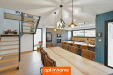 Maison moderne 127 m² avec piscine couverte et garages