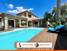 VILLA INDIVIDUELLE 5 PIÈCES GARAGE PISCINE AIGUES-MORTES