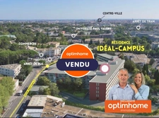 Studio étudiant meublé – Résidence récente sécurisée – Montpellier