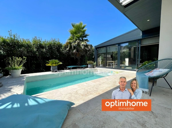 Villa contemporaine avec piscine chauffée – Élégance et confort à Vauvert