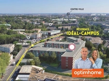 Studio étudiant meublé – Résidence récente sécurisée – Montpellier