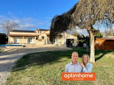 VILLA 5 PIÈCES DE PLAIN-PIED AVEC GARAGE ET PISCINE 
