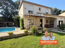 MAISON INDIVIDUELLE 5 PIÈCES. AVEC PISCINE ET GARAGE AIGUE-MORTES