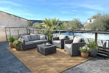 Maison familiale 128 m² avec double garage et jardin à Saint-Laurent-d'Aigouze