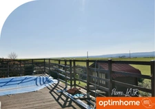 Maison 4 pièces de plain pied avec piscine et magnifique vue dégagée sur les Pyrénées 