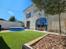 Maison de caractère rénovée (264 m²) – 5 Chambres et bureaux Charme, volumes et confort HIERSAC (16)