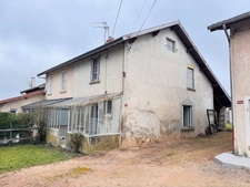 Maison à vendre 3 pièces proche de LA CLAYETTE (71) - 68 m² - 2 chambres - dependances - 298 m²