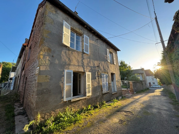 Dpt Saône et Loire (71), à vendre SAINT CHRISTOPHE EN BRIONNAIS maison P4 - 3 chambres - 70m² - 
