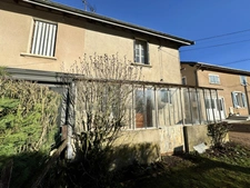 Maison à vendre 3 pièces proche de LA CLAYETTE (71) - 68 m² - 2 chambres - dependances - 298 m²