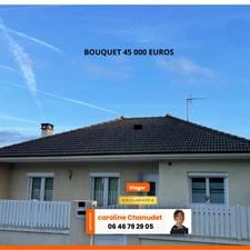Vente en viager maison semi plain-pied  de 3 chambres avec jardin et garage