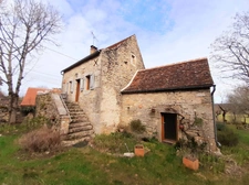 Maison à vendre 3 pièces LIMOGNE EN QUERCY (46)