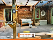 Chalet 40m² récent avec terrasse