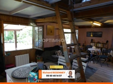 Magnifique chalet de 30m² au calme et verdure avec terrasse couverte
