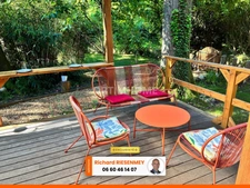 Chalet 40m² récent avec terrasse