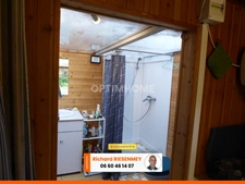 Magnifique chalet de 30m² au calme et verdure avec terrasse couverte