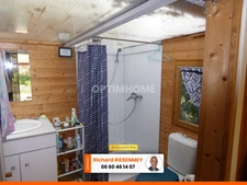 Magnifique chalet de 30m² au calme et verdure avec terrasse couverte