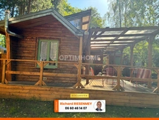 Chalet 40m² récent avec terrasse