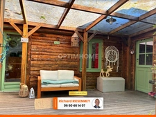 Chalet 40m² récent avec terrasse