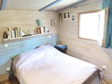Chalet 2 pièces de plain pied avec véranda-salon 53m²