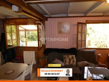 Magnifique chalet de 30m² au calme et verdure avec terrasse couverte