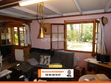 Magnifique chalet de 30m² au calme et verdure avec terrasse couverte