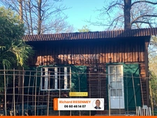 Chalet à vendre 30m2 à rénover en camping à SAINT CHERON (91)
