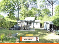 Chalet 45m² confortable avec jardin aménagé en camping