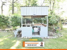 Chalet 45m² confortable avec jardin aménagé en camping
